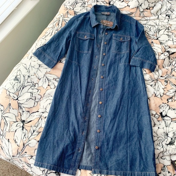 j gee denim dress
